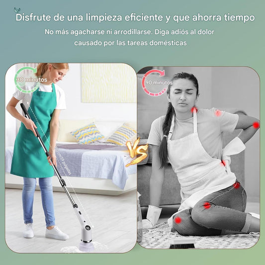 Cepillo eléctrico de limpieza 9 en 1