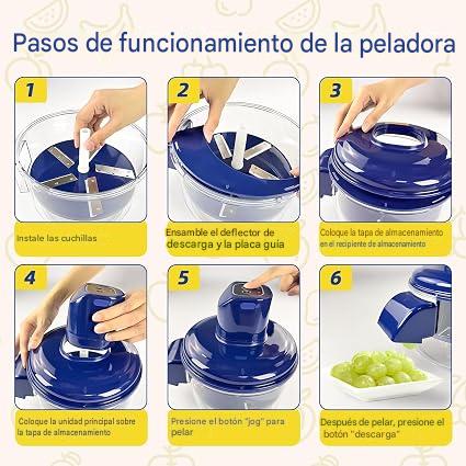 Máquina peladora de frutas
