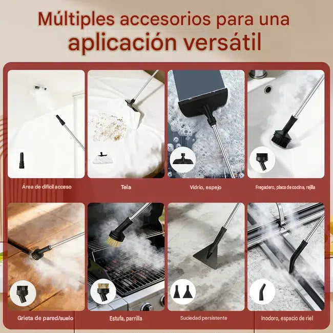 Limpiador de vapor portátil