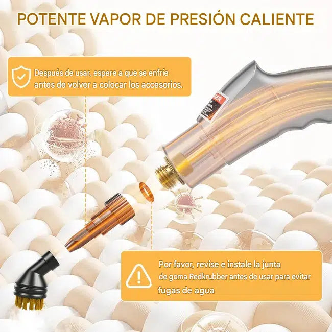 Limpiador de vapor portátil