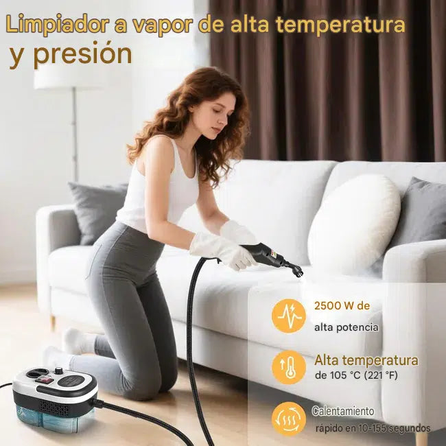 Limpiador de vapor portátil
