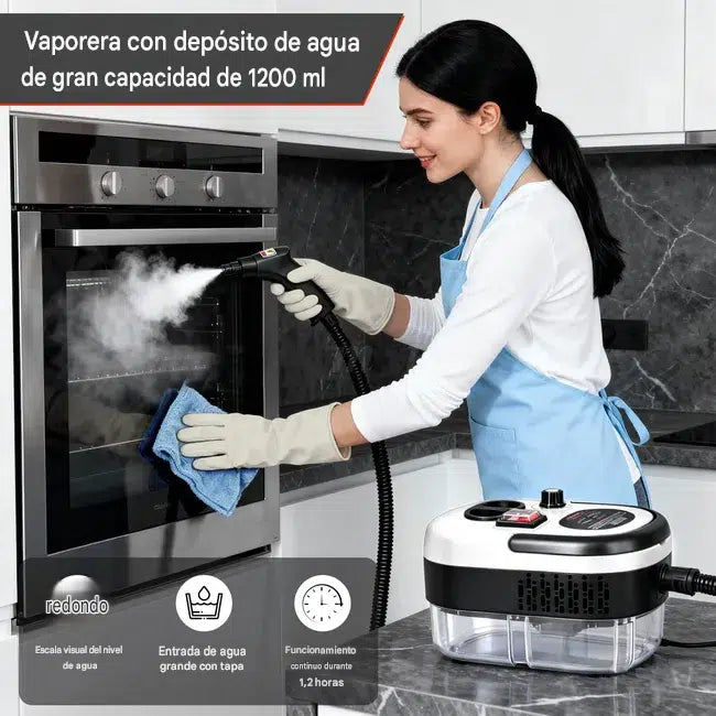 Limpiador de vapor portátil