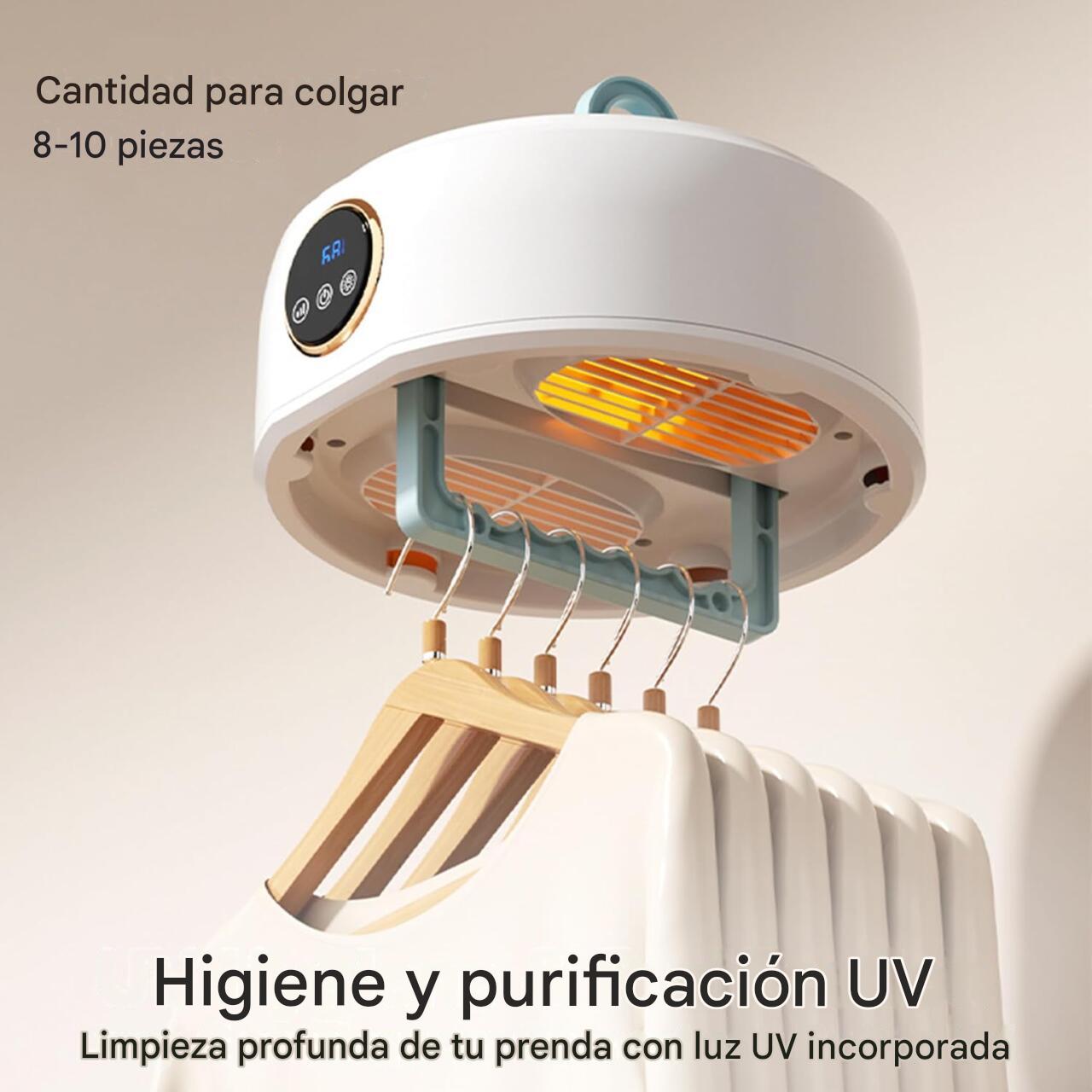 Secador Eléctrico Portátil de Diseño Plegable