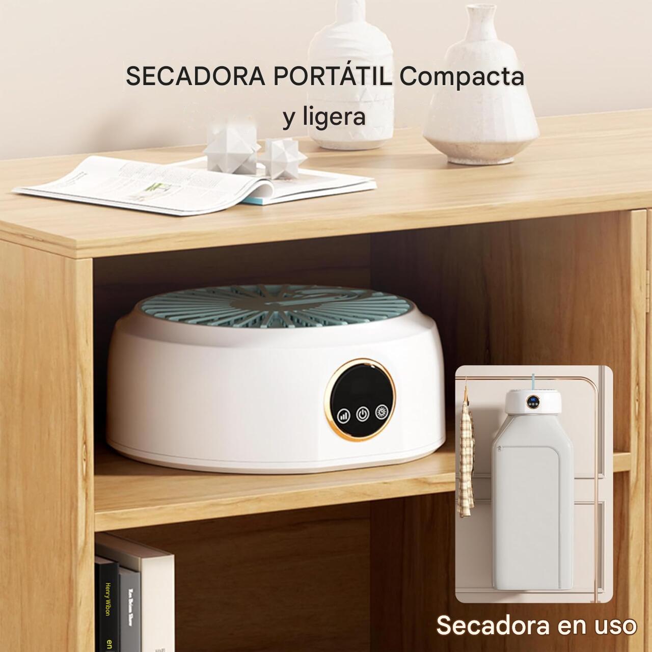 Secador Eléctrico Portátil de Diseño Plegable